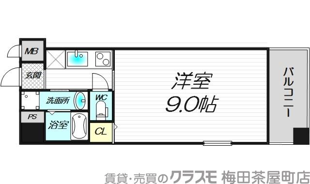 宮原の完工年月(2007年6月)築の賃貸マンションの間取り