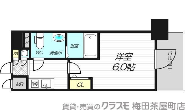十三東の完工年月(2016年11月)築の賃貸マンションの間取り