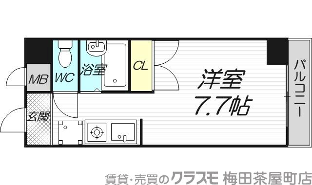 カンタル新大阪の間取り
