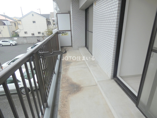 12/25 バルコニー