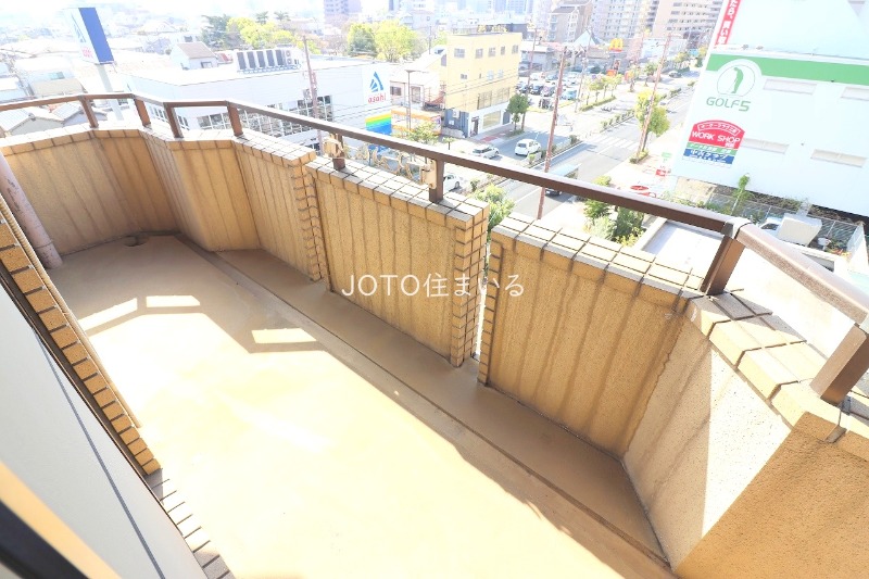 12/24 バルコニー