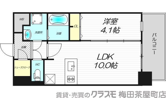 東三国の完工年月(2020年3月)築の賃貸マンションの間取り