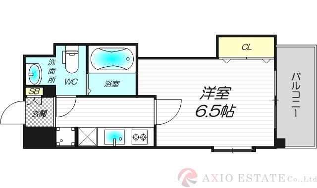 フレンシアノイエ東三国の間取り