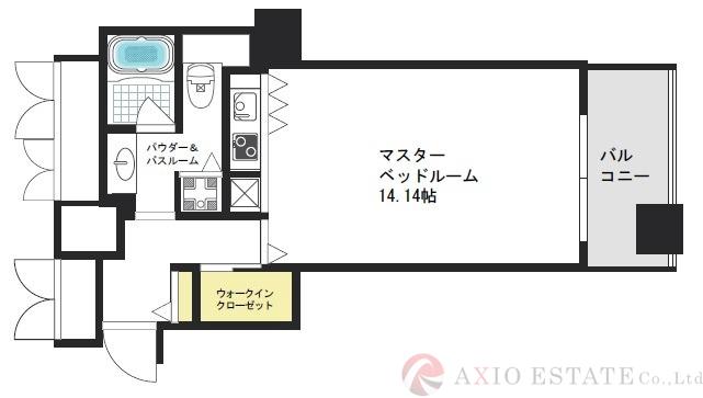 ザ・タワー大阪レジデンスの間取り