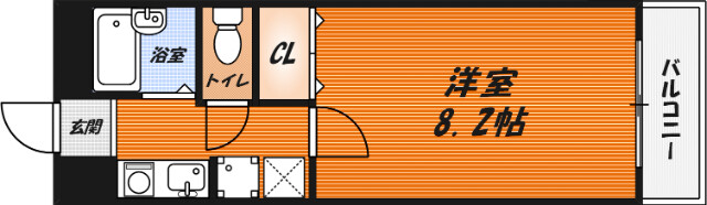 サンシード二番館の間取り