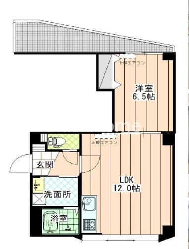 クレール深江橋の間取り