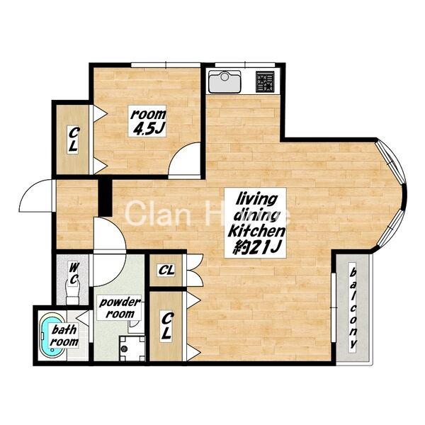 松永マンションの間取り