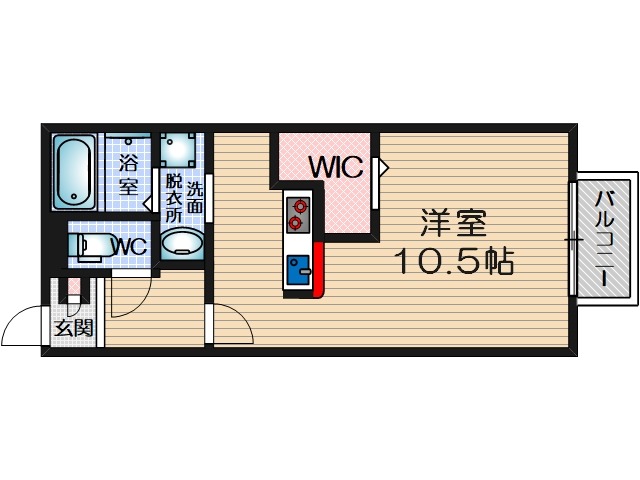 チェレイ・ドゥ・ソレイユの間取り