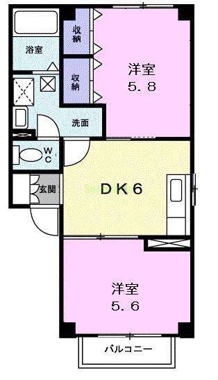 フリーダムの間取り