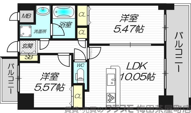 東明マンション壱番館の間取り