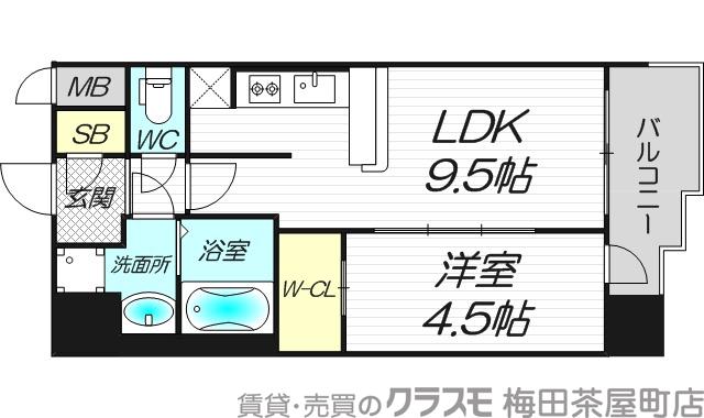 木川東の完工年月(2021年8月)築の賃貸マンションの間取り