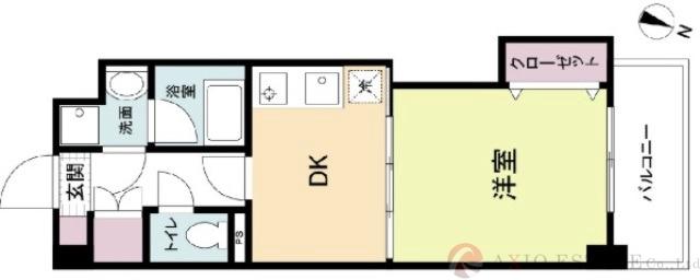 クリーデンス新大阪の間取り