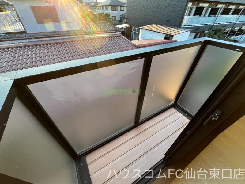 12/20 バルコニー