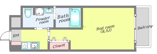 アントラ立町の間取り