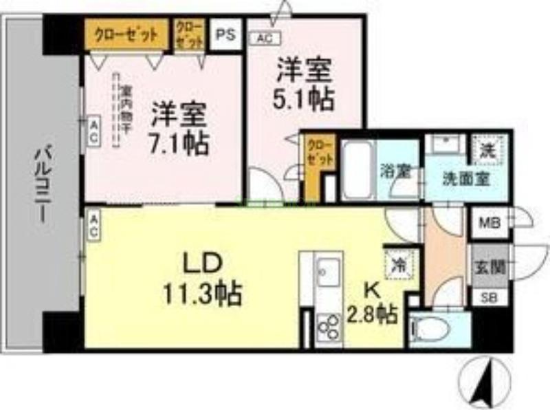 BULL houseの間取り