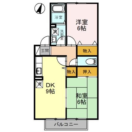 ドミールシャルマンの間取り
