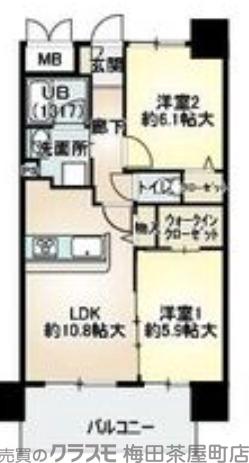 ベリー海老江の間取り