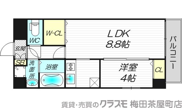 東三国の完工年月(2013年3月)築の賃貸マンションの間取り
