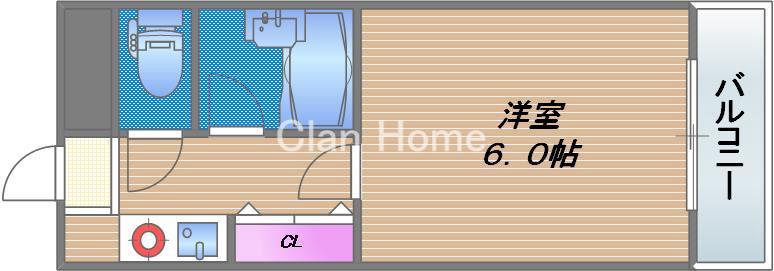 メゾンイシケンの間取り