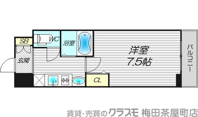 エスリード同心第5の間取り