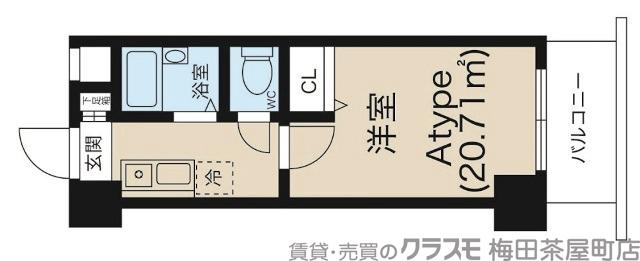 ノルデンハイム淡路の間取り