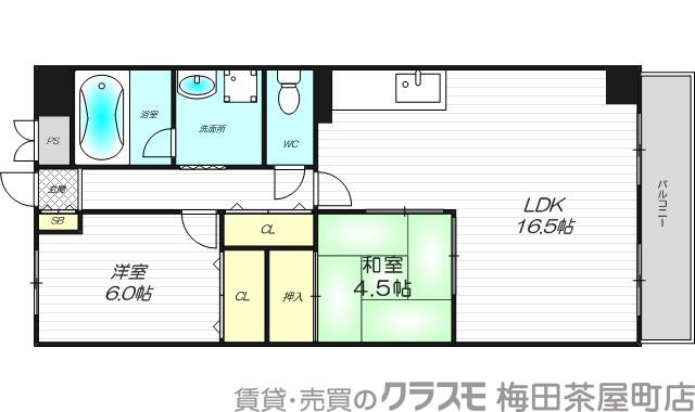 新大阪南愛ビルの間取り