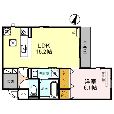 D-roomNovalisの間取り