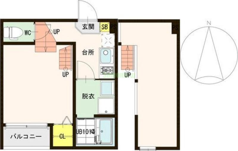 メルツ原町の間取り