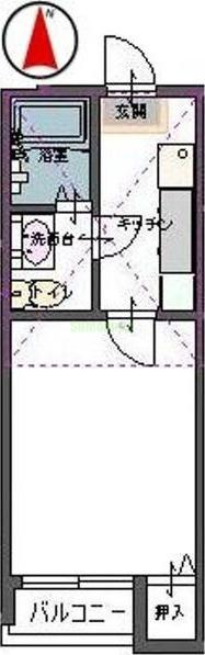 オレンジヒルズの間取り