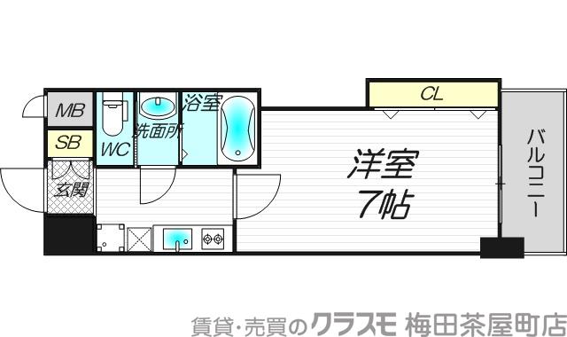 東中島の完工年月(2016年12月)築の賃貸マンションの間取り