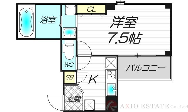 ルミエール新大阪の間取り