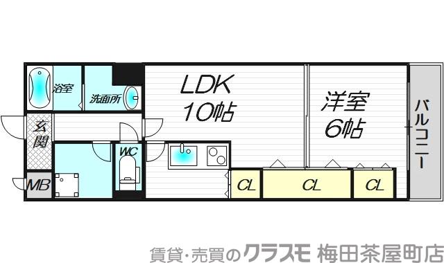 プリンスコート新高の間取り