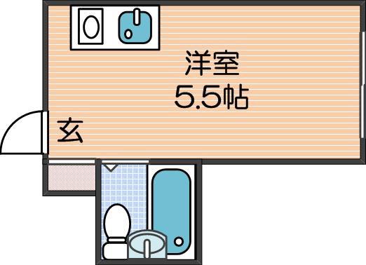 昭和グランドハイツ花園の間取り