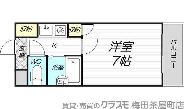 シャルム橋本Ⅲの間取り