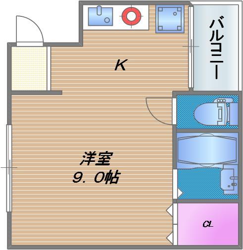 リッコレジデンスの間取り