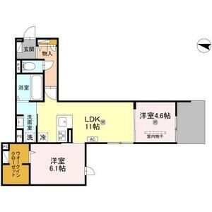 ナティ サウスの間取り