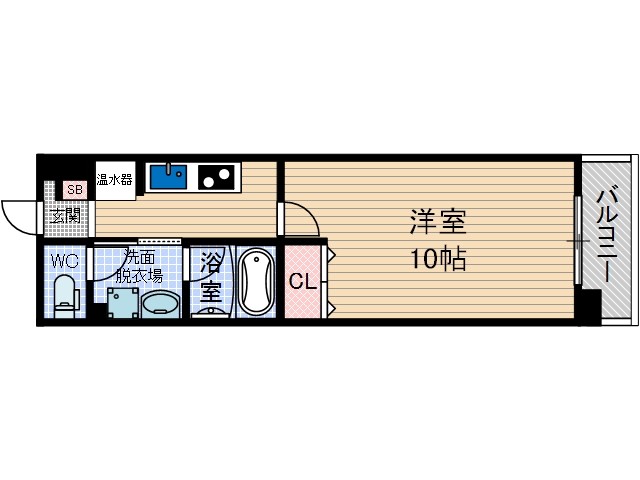 アイ・ウエスト茨木の間取り