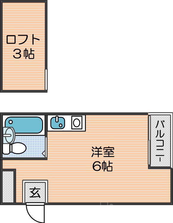 プルートゥⅡの間取り