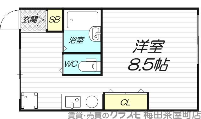 二宮マンションの間取り