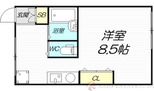 二宮マンションの間取り