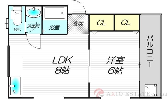 土井新大阪ビルの間取り