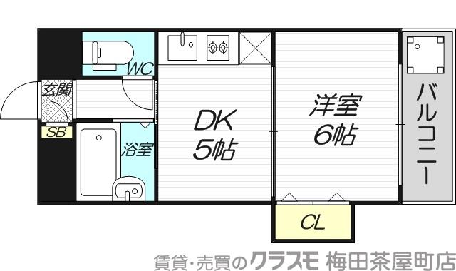 菅原の完工年月(1989年2月)築の賃貸マンションの間取り