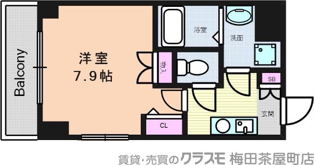 南吹田の完工年月(2006年9月)築の賃貸マンションの間取り