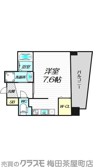 ウィスタリア京橋の間取り