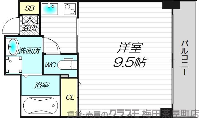 ウィスタリア京橋の間取り