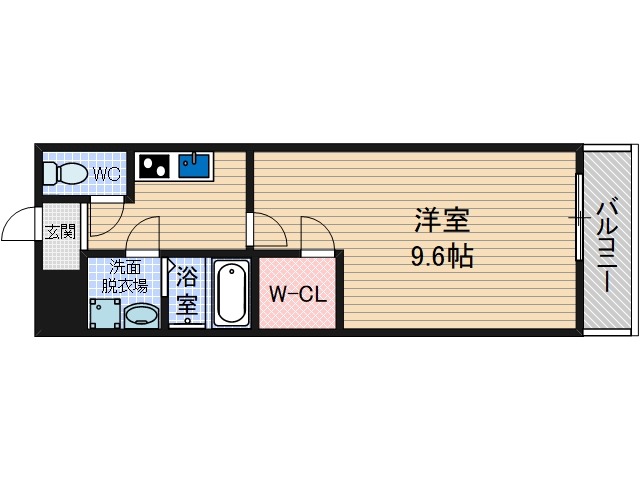 フジパレス摂津正雀ノースの間取り