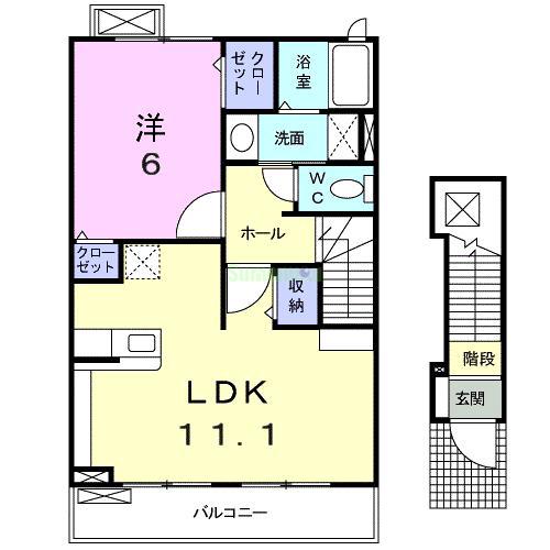 フェイバリットハイムの間取り