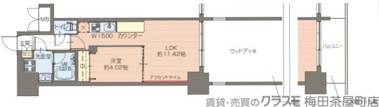 プレジオ鎗屋町の間取り
