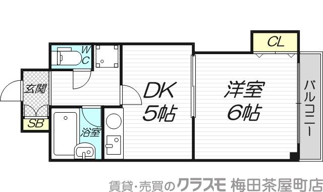 柴島の完工年月(1995年8月)築の賃貸マンションの間取り