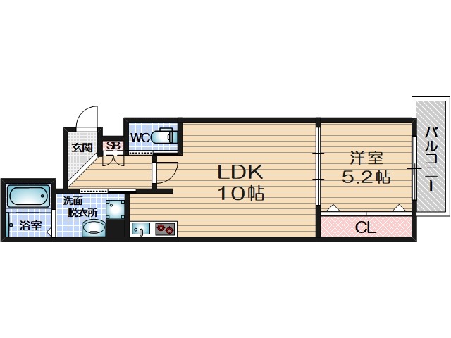 南正雀の完工年月(2026年1月)築の賃貸マンションの間取り